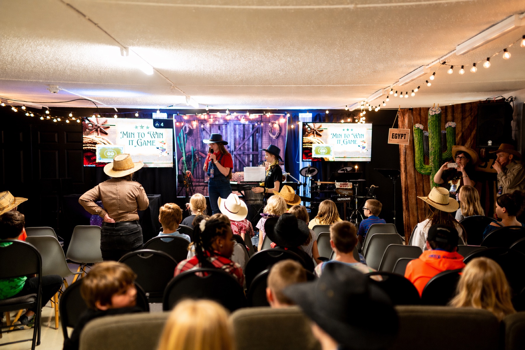 Children gathered for Calvary Kids ministry
